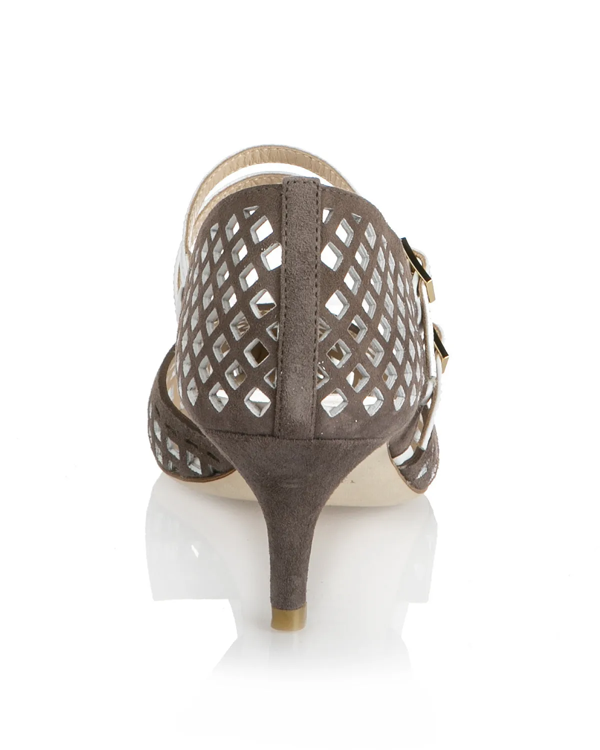 6932 Loriblu Sandals / Cocoa - White