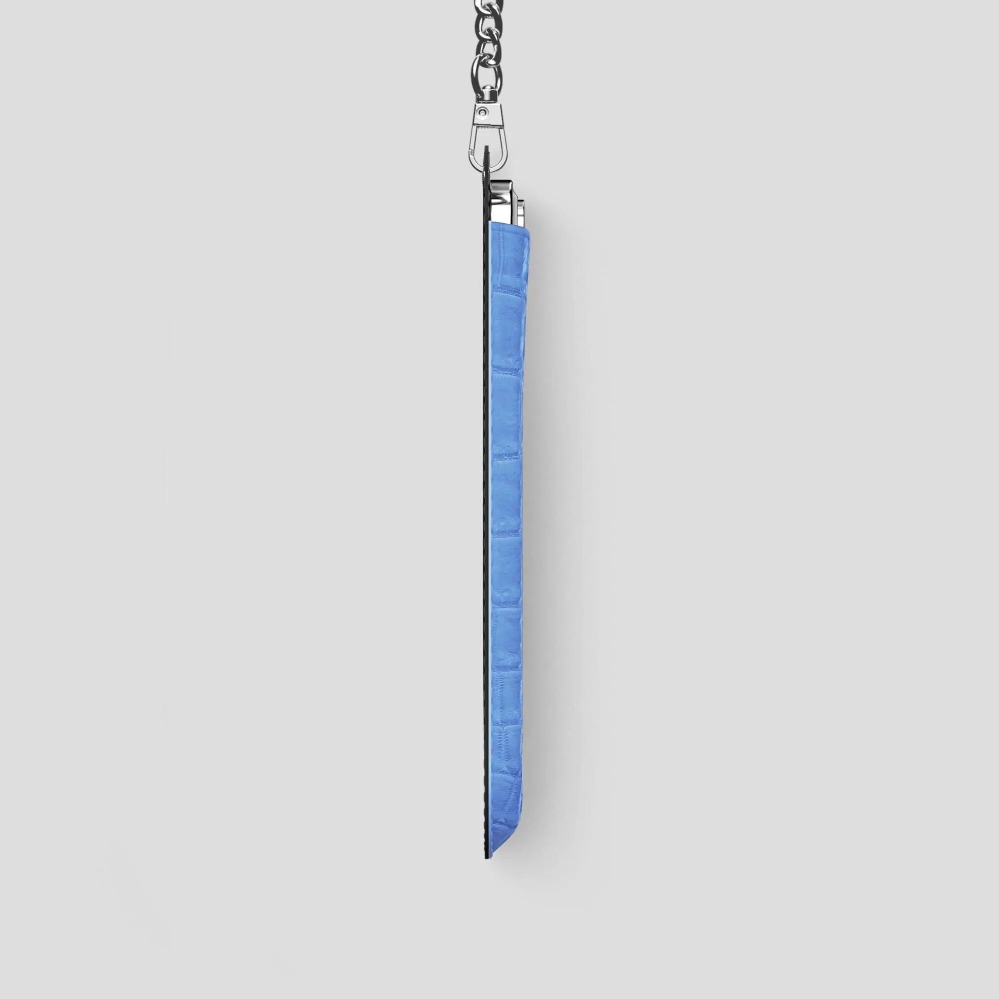 Crossbody Bag For iPhone 14 Pro In Himalayan Crocodile